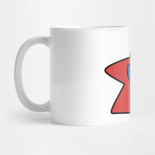 Red Meeple + Shield Mug